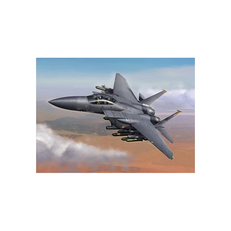 F-15E plastic plane model Strike Eagle 1/72 | Scientific-MHD