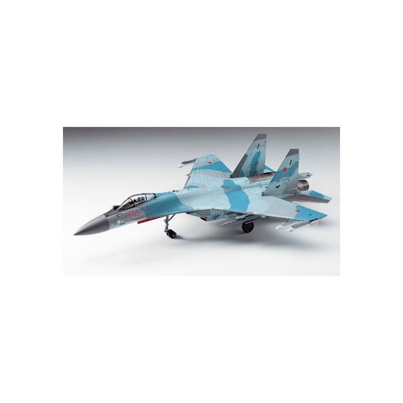 SU-35S FLANKER 1/72 plastic plane model | Scientific-MHD