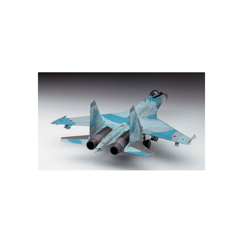 SU-35S FLANKER 1/72 plastic plane model | Scientific-MHD