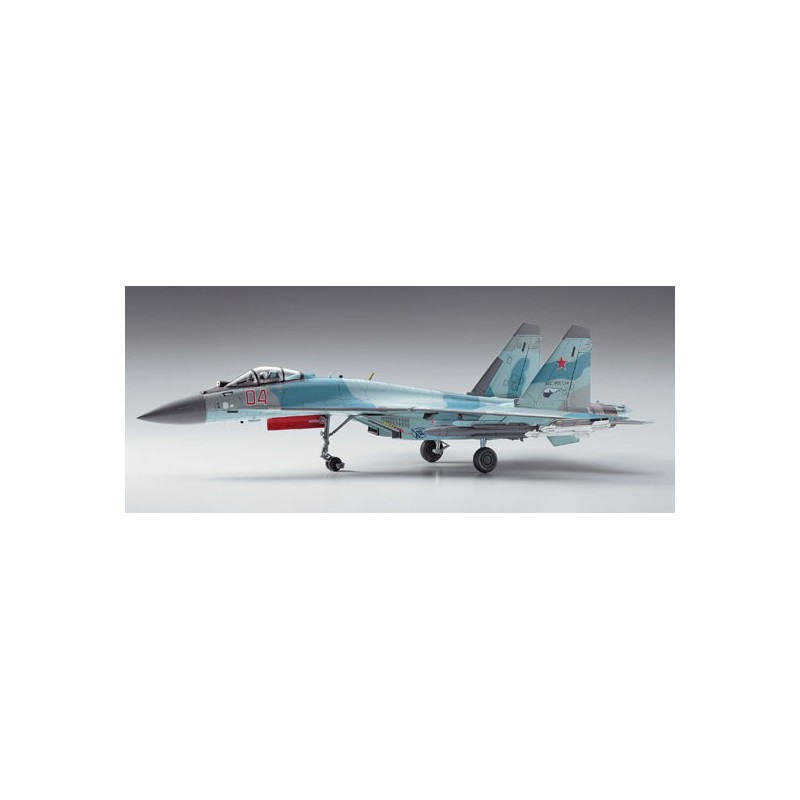 SU-35S FLANKER 1/72 plastic plane model | Scientific-MHD