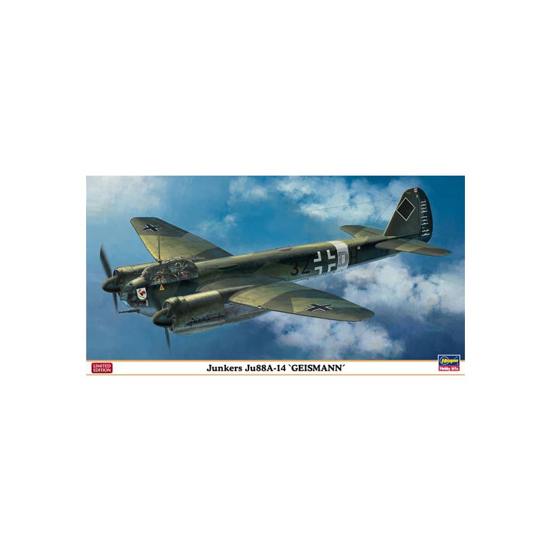 Plastic plane model Ju88a-14 Geismann 1/72 | Scientific-MHD