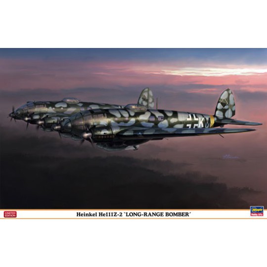 HE111Z-2Long-Trange Bomber plastic plane model HE111Z-2Long-Trange Bomber plastic plane model | Scientific-MHD