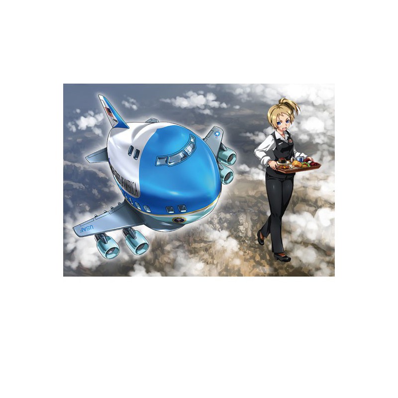 Plastic plane model VC-25 Egg Plane | Scientific-MHD