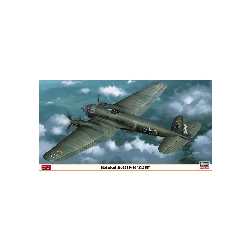 HE111P/H kg55 1/72 plastic plane model | Scientific-MHD