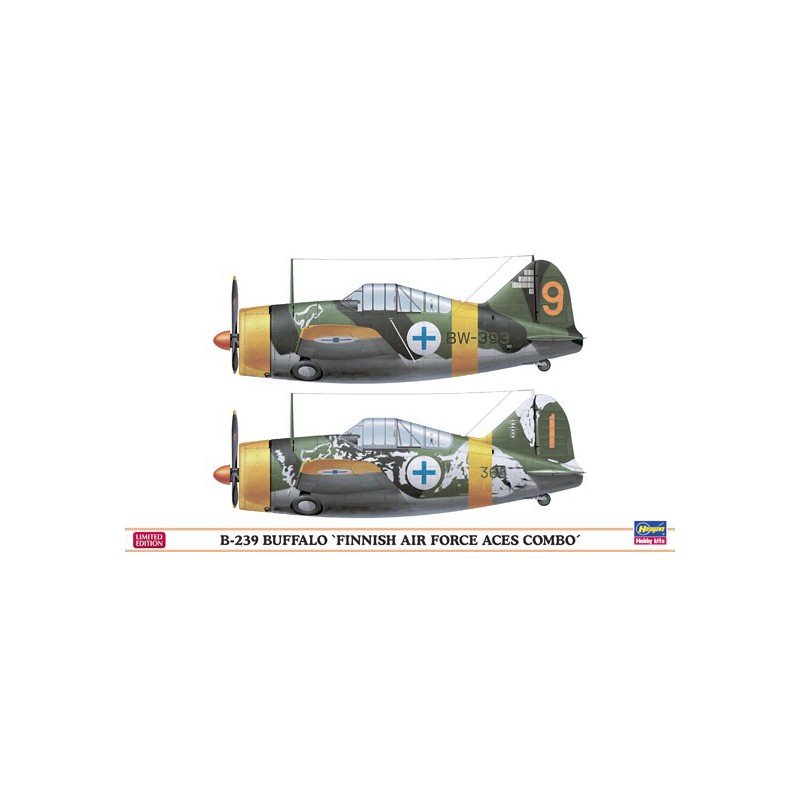 Plastic plane model Combo B-239 Buffalo Finnish AF | Scientific-MHD