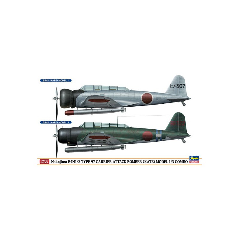 Plastic plane model Combo B5N1/2 Kate 1/72 | Scientific-MHD