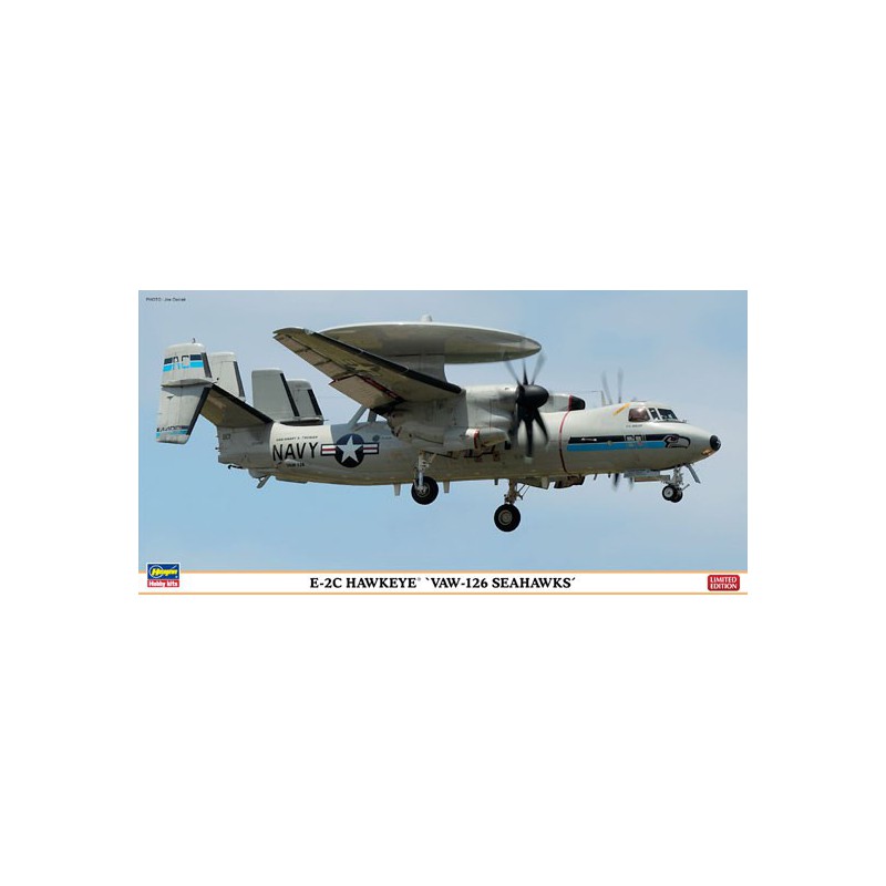 Plastic plane model E-2C VAW-126 Seahawks 1/72 | Scientific-MHD