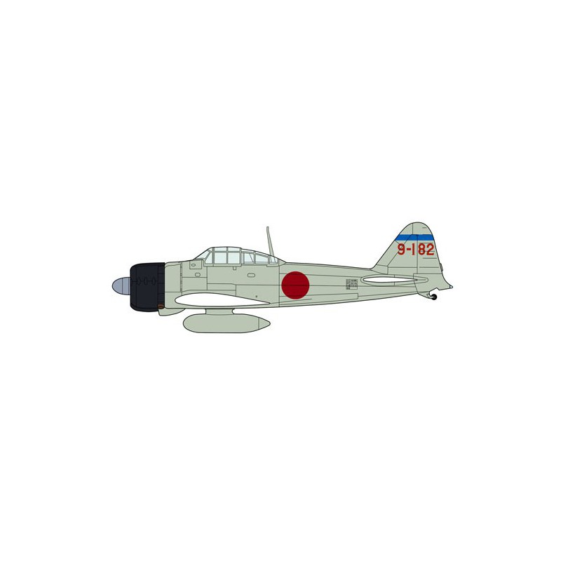 Plastic plastic model combo a6m2a zero 1/72 | Scientific-MHD