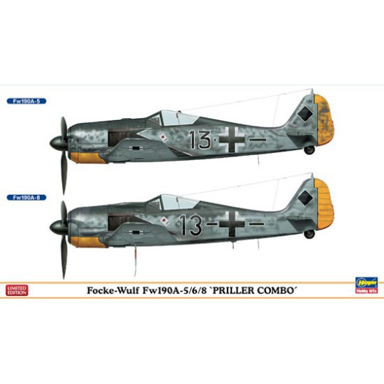Plastic plane model Combo FW190A-5/6/8 Priller1/72 Plastic plane model Combo FW190A-5/6/8 Priller1/72 | Scientific-MHD