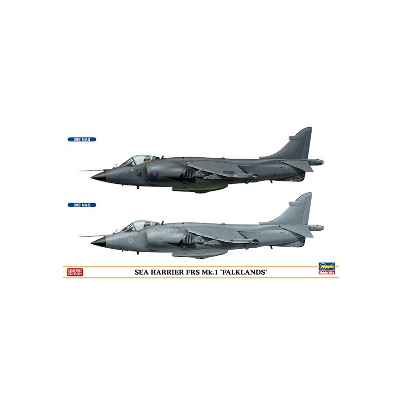 Plastic plane model Combo Sea Harrier 1/72 | Scientific-MHD