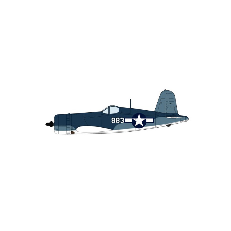Plastic plastic model Combo Corsair F4u-1a 1/72 | Scientific-MHD