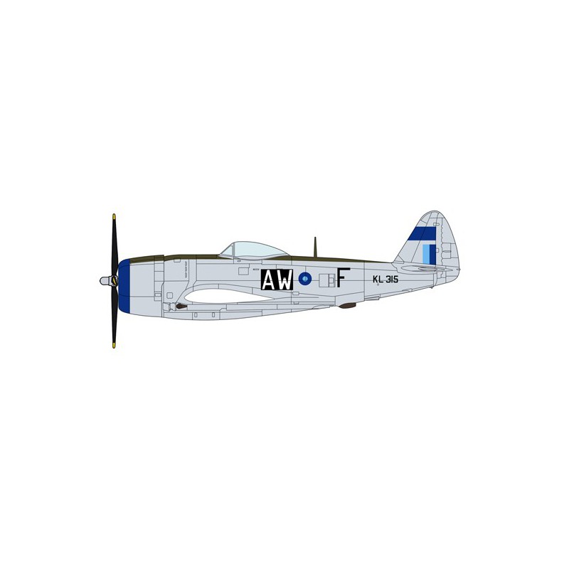 Thunderbolt mk.ii plastic plane model | Scientific-MHD