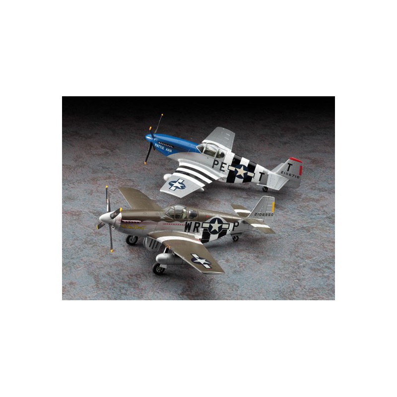 Plastic plane model Combo P-51B D Day 1/72 | Scientific-MHD