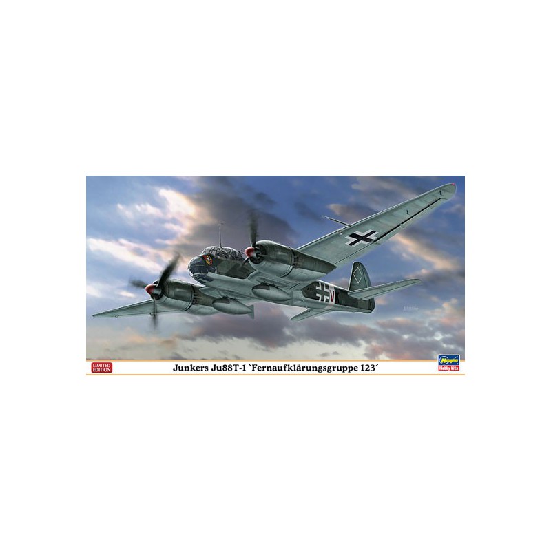 Plastic plane model Ju88t-1 F. 13 1/72 | Scientific-MHD