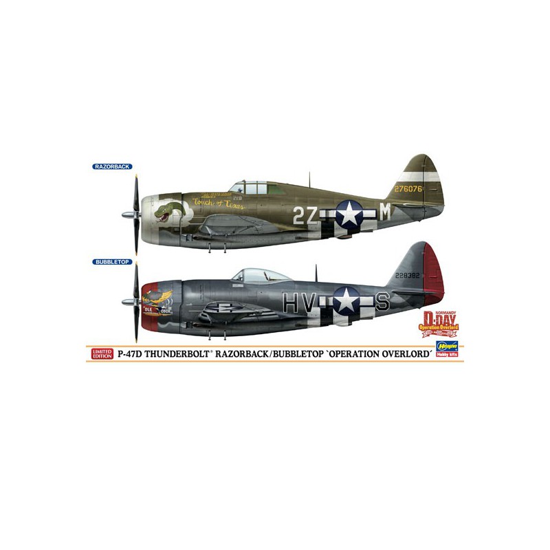 Plastic plane model Combo P-47D Overlord 1/72 | Scientific-MHD