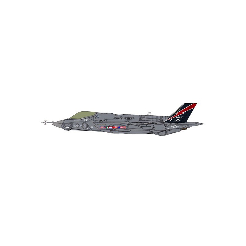 F-35A plastic plane model 1/72 | Scientific-MHD