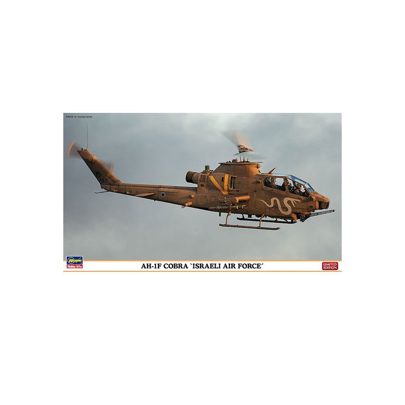 Plastic helicopter model AH-1F COBRA Israeli AF 1/72 | Scientific-MHD