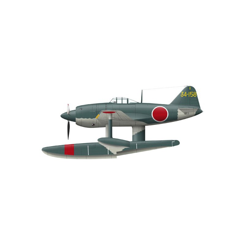 Plastic plastic model combo a6m2 & n1k1 1/72 | Scientific-MHD