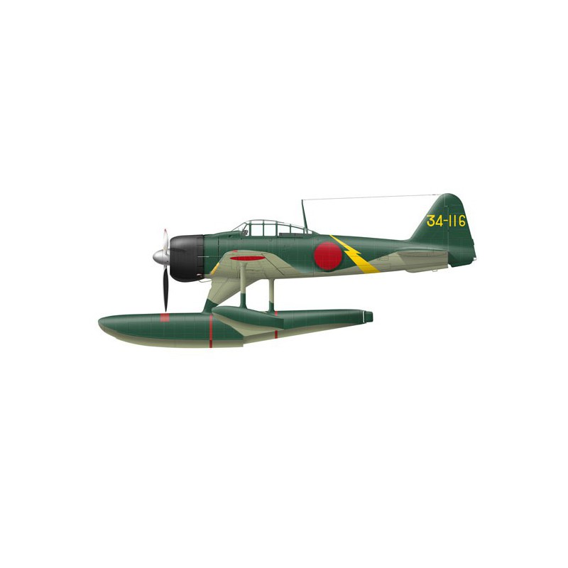 Plastic plastic model combo a6m2 & n1k1 1/72 | Scientific-MHD