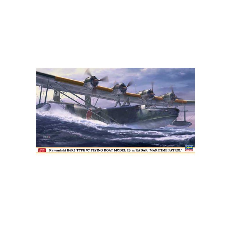 Plastic plane model type 97 Flying Boat 1/72 | Scientific-MHD