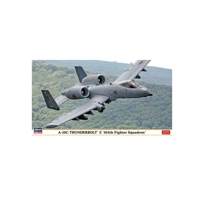 A-10C plastic plane model 104th 1/72 | Scientific-MHD