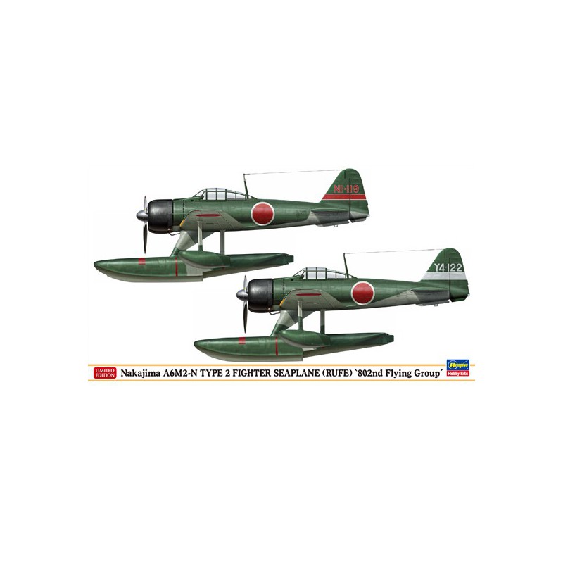 A6M2 RUFE 802nd 1/72 plastic plane model | Scientific-MHD