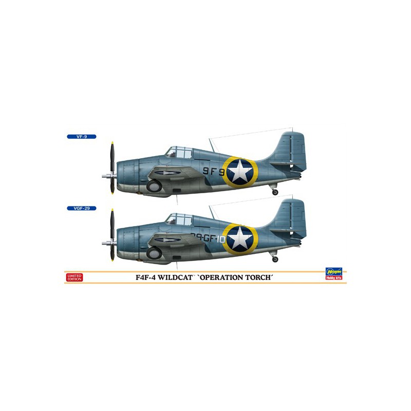 F4F-4 plastic plane model WildCat Combo 1/72 | Scientific-MHD