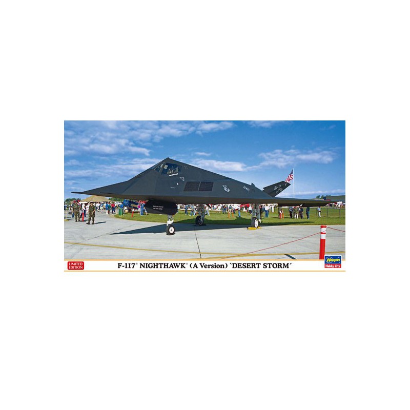 F-117 plastic plane model Desert Storm 1/72 | Scientific-MHD