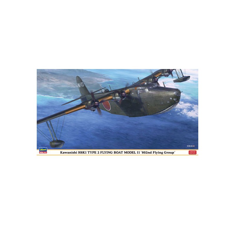 H8K1 802nd FG 1/72 plastic plane model | Scientific-MHD