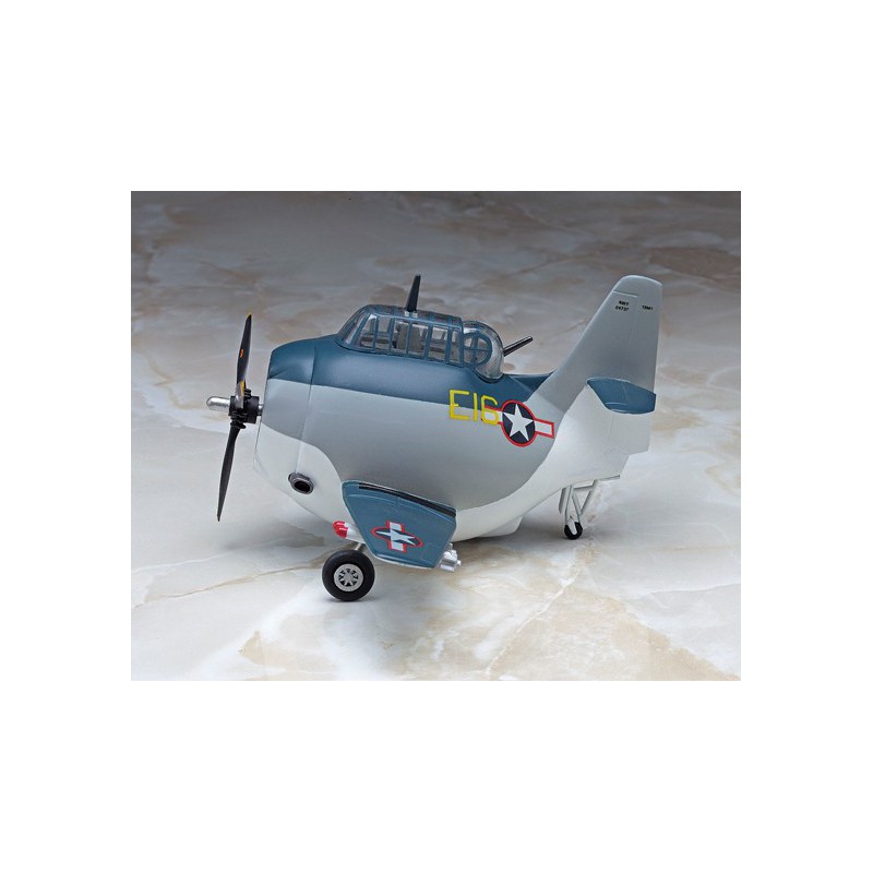TBF/TBM plastic plane model Avenger Egg Plane | Scientific-MHD