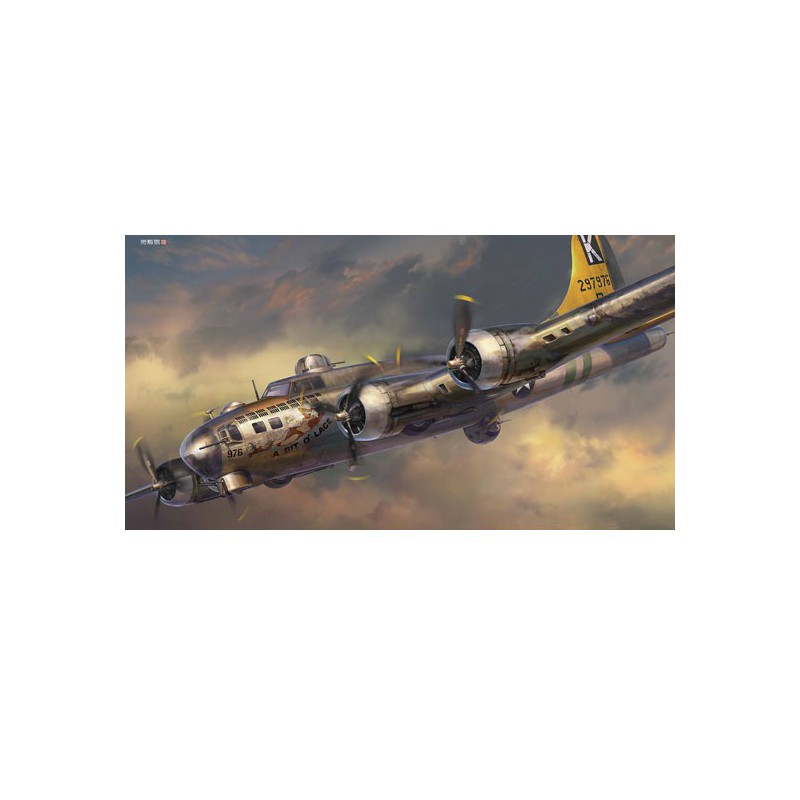 Plastic plane model B-17g Flying Fortress 1/72 | Scientific-MHD