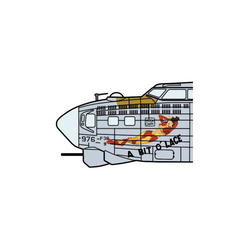 Plastic plane model B-17g Flying Fortress 1/72 | Scientific-MHD