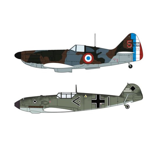 D.520 / BF109E plastic plane model D.520 / BF109E plastic plane model | Scientific-MHD