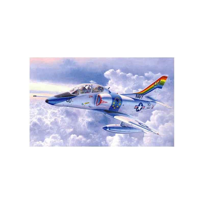 TA-4J plastic plane model 1/48 | Scientific-MHD