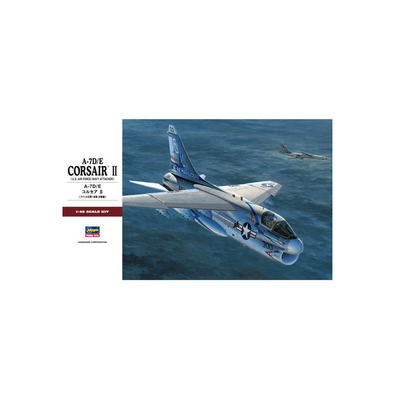 A-7D/e Corsair II plastic plane model | Scientific-MHD