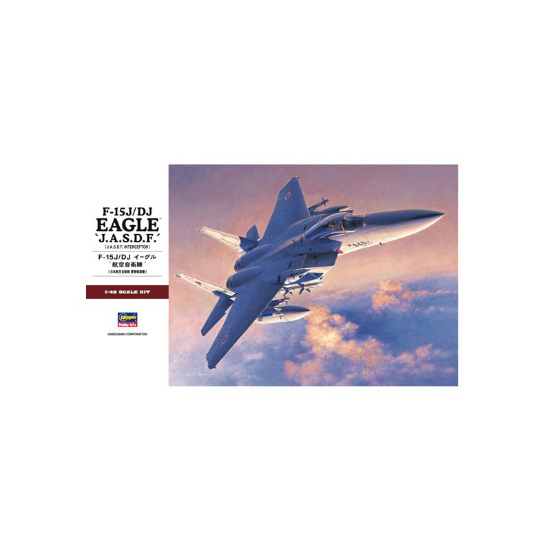F-15J/DJ Eagle 1/48 plastic plane model | Scientific-MHD