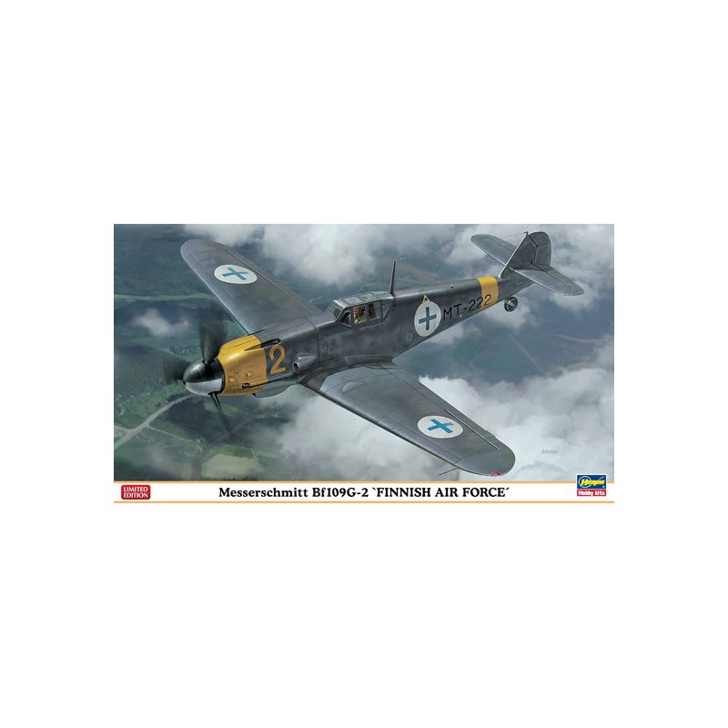 BF109G-2 finish AF 1/48 plastic plane model | Scientific-MHD