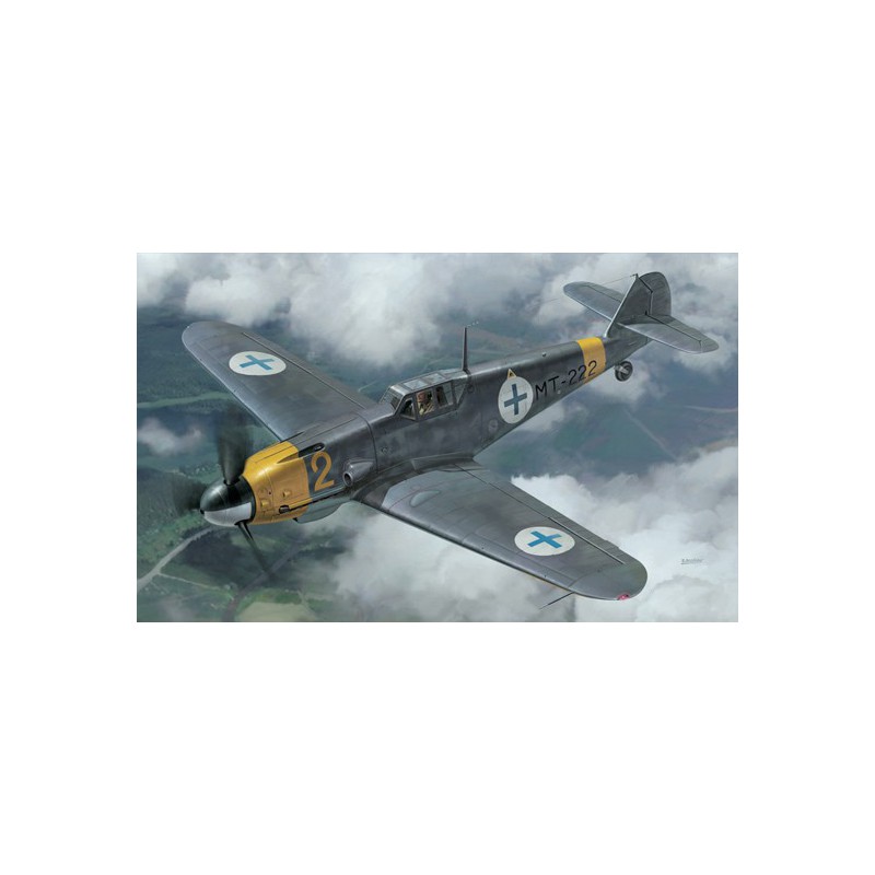 BF109G-2 finish AF 1/48 plastic plane model | Scientific-MHD
