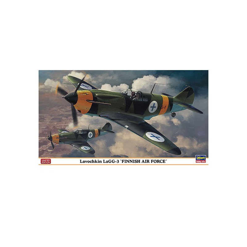 Plastic plane model La Lagg-3 Finish AF 1/72 | Scientific-MHD