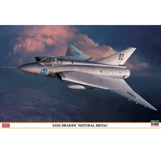 Plastic plane model S35E Draken 1/48 Plastic plane model S35E Draken 1/48 | Scientific-MHD