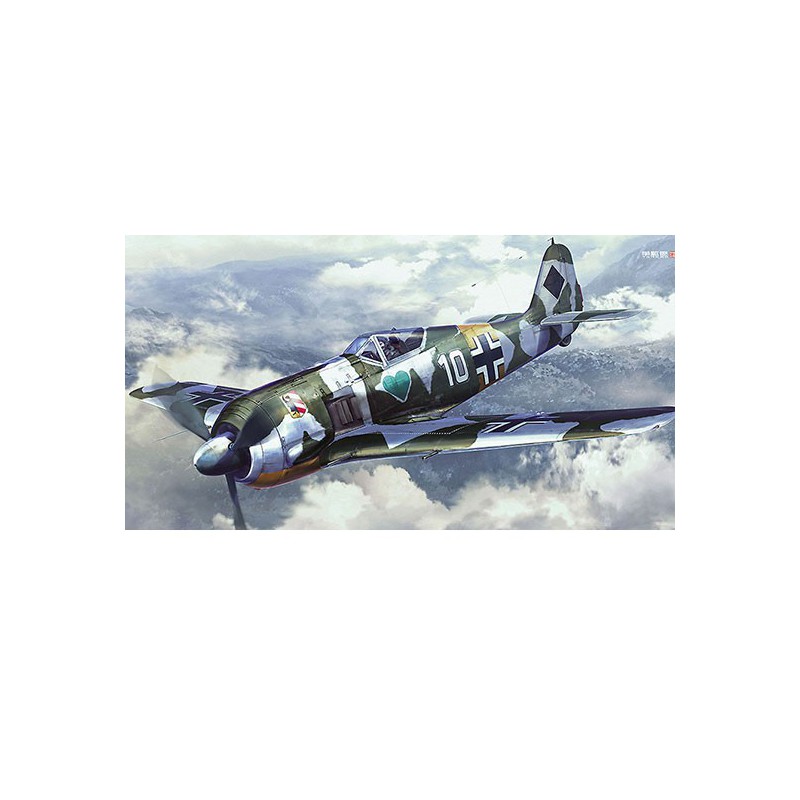 Plastic plane model FW 190A-4 Nowotny 1/48 | Scientific-MHD
