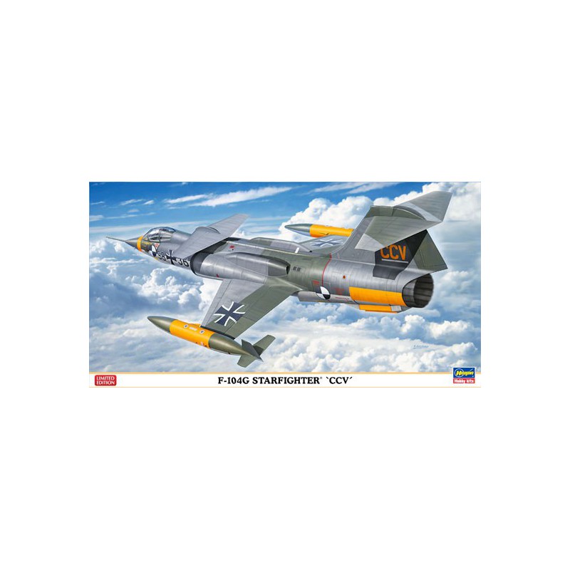 Plastic plane model F-104G CCV 1/48 | Scientific-MHD