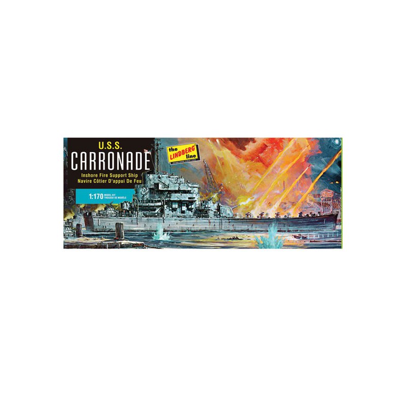 USS Carronade 1/166 plastic boat model | Scientific-MHD