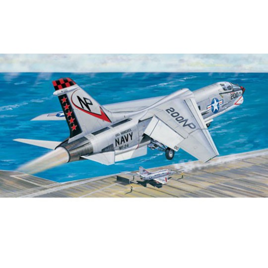 F-8J Crusader plastic plane model F-8J Crusader plastic plane model | Scientific-MHD
