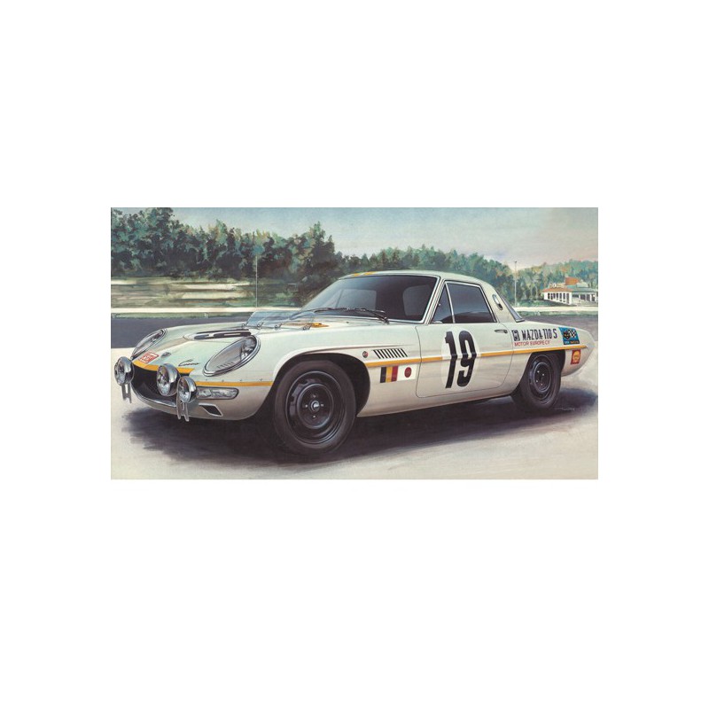 Plastic car model Mazda Cosmo Sport 1968 1/24 | Scientific-MHD