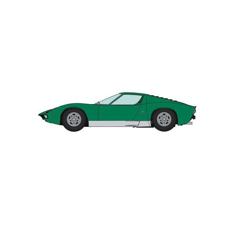 LAMB plastic car model. Miura P400 1/24 | Scientific-MHD