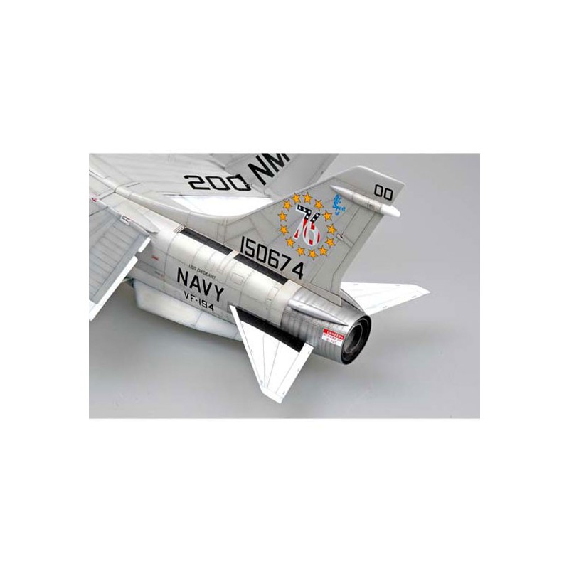 F-8J Crusader plastic plane model | Scientific-MHD