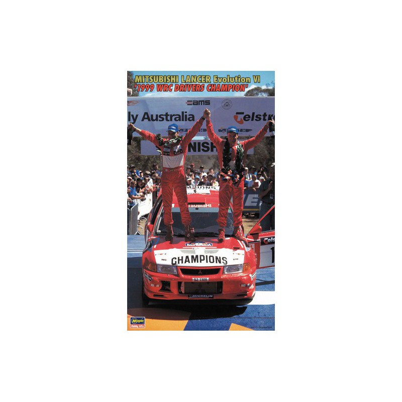 Plastic car model throwing EVO VI 1999 1/24 | Scientific-MHD