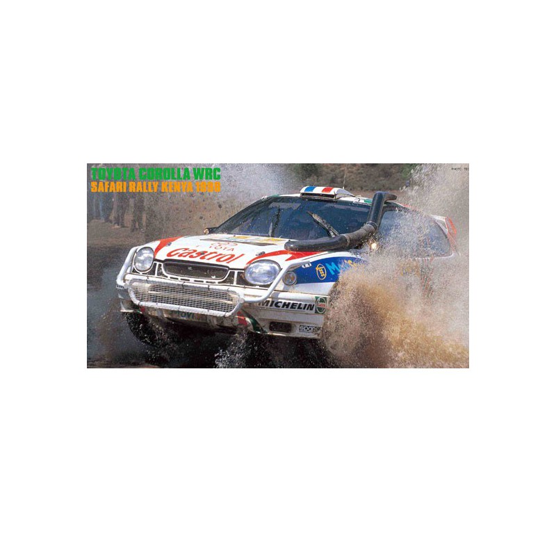 Toyota Corolla Wrc Safari Rally Kenya Plastic Cait 1998 1/24 | Scientific-MHD