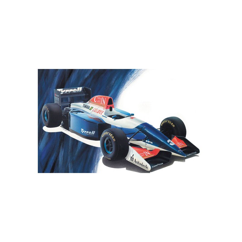 Tyrrell 021 1/24 plastic car cover | Scientific-MHD